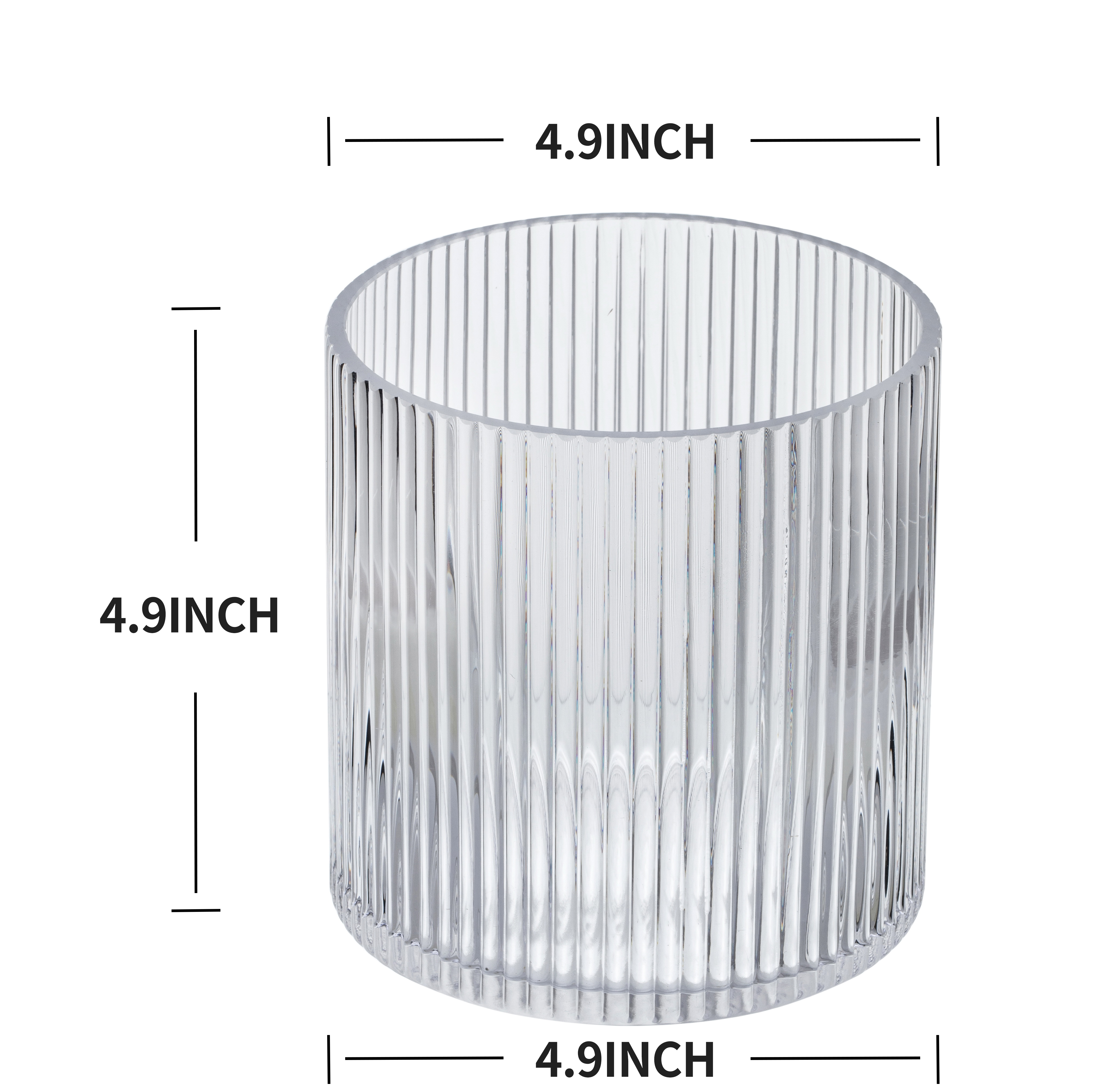 Better Homes and Gardens Verre ouragan moyen clair