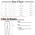 thumbnail image 2 of Yuyuzo Women Casual Pants Elastic Drawstring High Waisted Solid Color Slacks Straight Leg Bootcut Trousers, 2 of 4