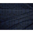 thumbnail image 4 of oneOone Tissu Polyester Lycra Rayé & Tourbillon Tissu Imprimé Ikat 1 Yard 56 Pouces de Large, 4 of 4