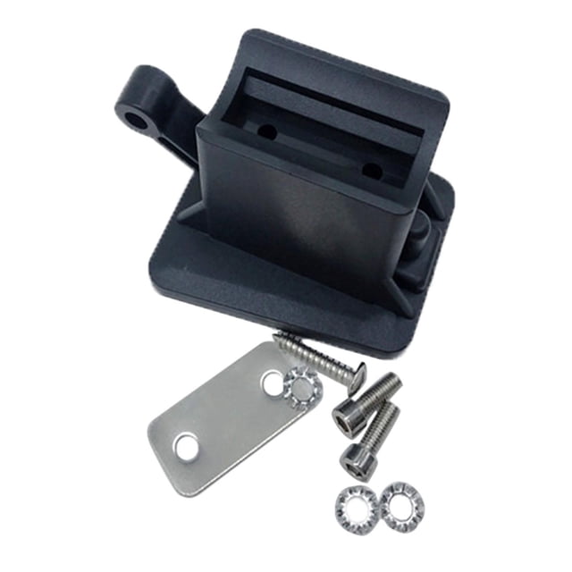 Almencla Carrier Block Adapter for Folding Bike Bag Rack Holder ABS Front Carrier Block Mounting