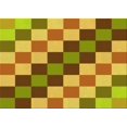 thumbnail image 1 of Ahgly Tapis Rectangulaire Lavable en Machine Intérieur Transitionnel Acajou Brun, 6 Pieds x 9 Pieds, 1 of 7