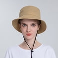 thumbnail image 2 of Women Sun Hat Wide Brim Protection Beach Hat Adjustable Bucket Hat Summer Hats, 2 of 4