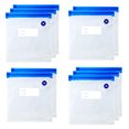 thumbnail image 1 of Coofit Sac pour Scelleuse sous Vide Réutilisable 10 Pcs Sac Alimentaire sous Vide Sac de Scellage Alimentaire pour Food Saver, 1 of 10