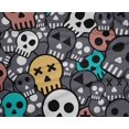 thumbnail image 4 of oneOone Polyester Lycra Gray Fabric Skull Craft Projects Decor Fabric Printed By The Yard 56 Inch Wide, 4 of 4