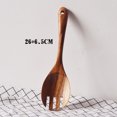 thumbnail image 1 of 2Pcs/Set Wooden Salad Servers Salad Spoon And Fork Set, 1 of 8