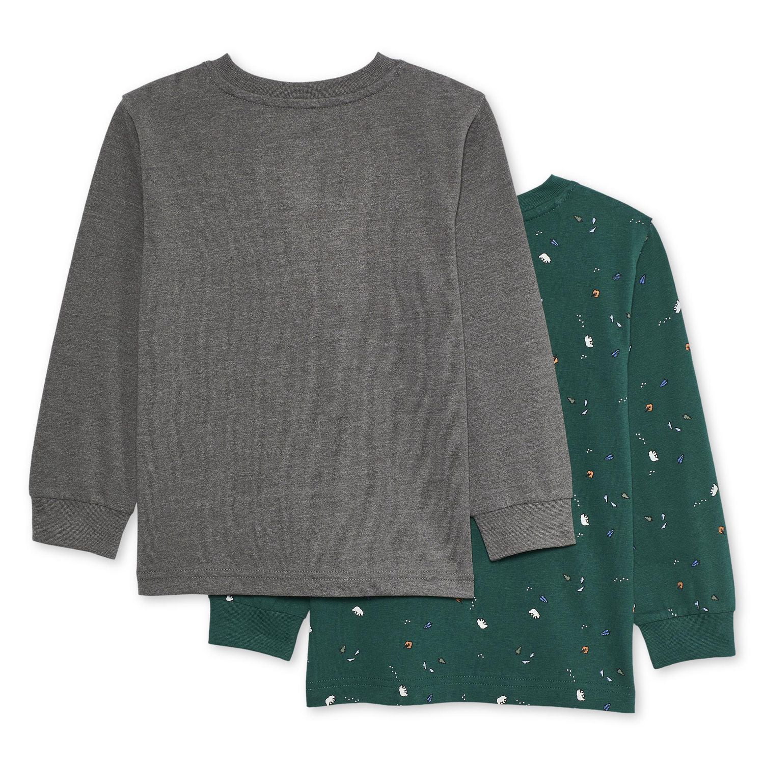 George Toddler Boys' Long-Sleeve Henley T-Shirt 2-Pack