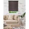 thumbnail image 1 of Achim BMCO31JV04 31 x 72 in. Cordless Bamboo Roller Shades, Java, 1 of 1