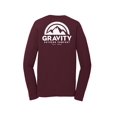 thumbnail image 2 of Gravity Outdoor Co. Chemise à Manches Longues Performance - Marron - Logo Blanc - m, 2 of 2
