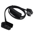 thumbnail image 3 of OBD2 Extension Cable, Black Male 16 Pin Diagnostic Flat Cord Adapter Connector Female 8 Core OBD2 Extension Cable With Switch, 3 of 8