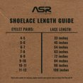 thumbnail image 4 of ASR Outdoor 550 Lacets de Remplacement pour Bottes de Randonnée en Paracorde, Camouflage Beige 1 Paire, 4 of 4