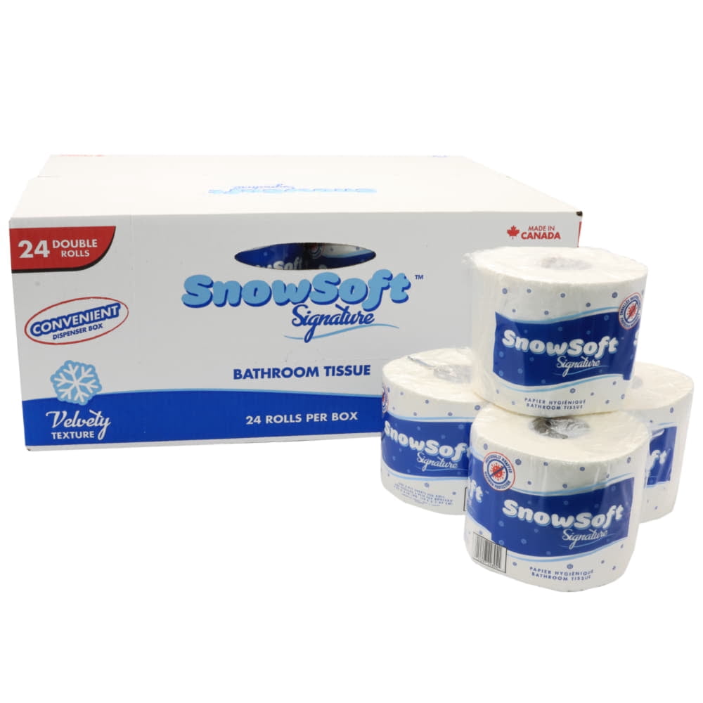Snow Soft Signature Premium 2 Ply Toilet Tissue 600 sheet