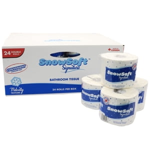 Snow Soft Signature Premium 2 Ply Toilet Tissue 600 sheet