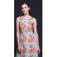 thumbnail image 3 of Bimba Robe Longue Sans Manches à Imprimé Floral pour Femmes Style Chic Maxi-Robe-TP, 3 of 6