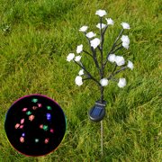 Chmadoxn Solar Lights Outdoor Solar Flower Lights Outdoor, Solar Flowers Garden Decorative Lights Led Stake Lights Auto On/Off Bright Up To 10 Hrs Solar light