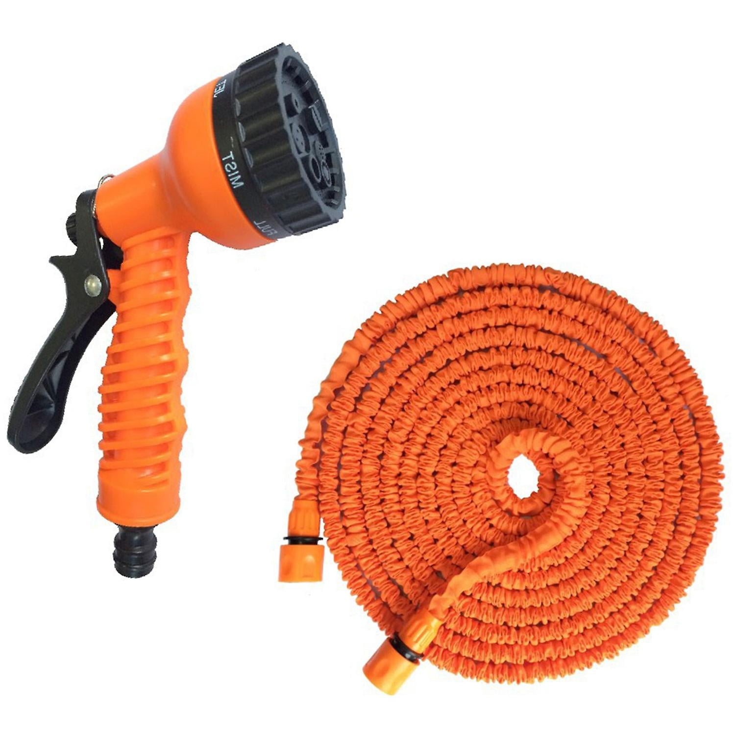 Garden Hoses for Outdoors 25 Feet Expandable Water Hose Flexible Lawn Hose with Connector for Car Wa