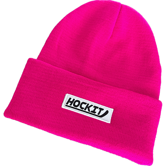 Pink Hockit Beanie