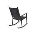 thumbnail image 3 of Better Homes & Gardens Ventura Black Woven Rocking Chair, 3 of 5