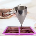 thumbnail image 4 of Rectangle Granola Bar Silicone Mold (2PCS) - 8 Cavity Nutrition Cereal Bar Mold for Baking, 4 of 5