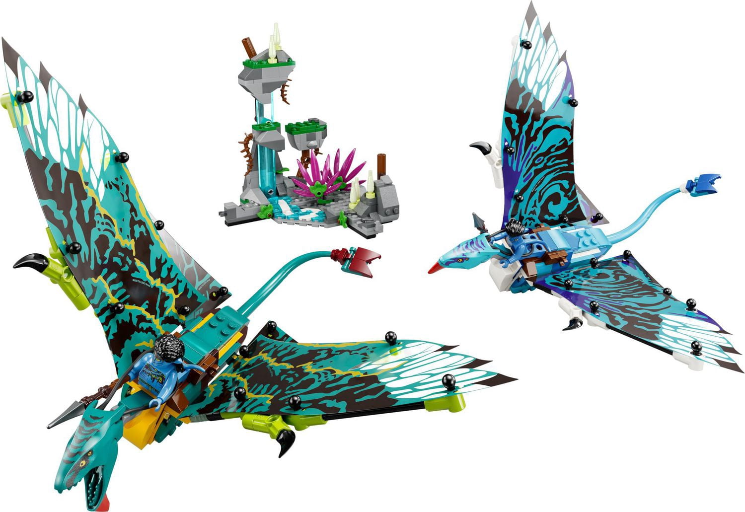 LEGO Avatar Le premier vol en banshee de Jake et Neytiri 75572 Ensemble de construction (572 pièces)