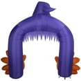 thumbnail image 3 of Halloween Inflatable Jack-O'-Lantern Reaper Archway with Swirling Lights, 3 of 5