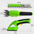 thumbnail image 3 of SereneLife Coupe-Herbe Électrique Rechargeable Sans Fil & Taille-Haie, 3 of 7