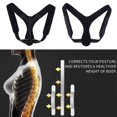 thumbnail image 4 of Qiilu Adjustable Posture Corrector Back Support Corrector Belt Humpback Correction , Kyphosis Correction, Kyphosis Correct Brace, 4 of 7