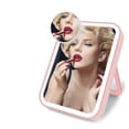 thumbnail image 1 of Touch Screen Led Makeup Mirror Light Mirrors Vanity Mirroir Stand Make Up Miroir Lumineux Desk Table Cosmetics Bathroom Mirror ,Widely Use, 1 of 7