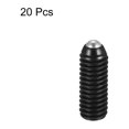 thumbnail image 3 of Unique Bargains Ball Point Set Screws, M6 x 16mm High Carbon Steel Metric Spring Hex Socket Grub Screw 20 Pack, 3 of 7