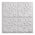 thumbnail image 2 of Genesis 2ft x 2ft White Ceiling Tiles- Waterproof, Washable, Fire-Rated PVC- 12 Pack, 2 of 6