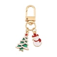 thumbnail image 2 of Small Christmas Tree Christmas Series Metal Keychain Pendant Christmas Tree Candy Snowman Pendant Small Gift Christmas Candy Gifts, 2 of 2