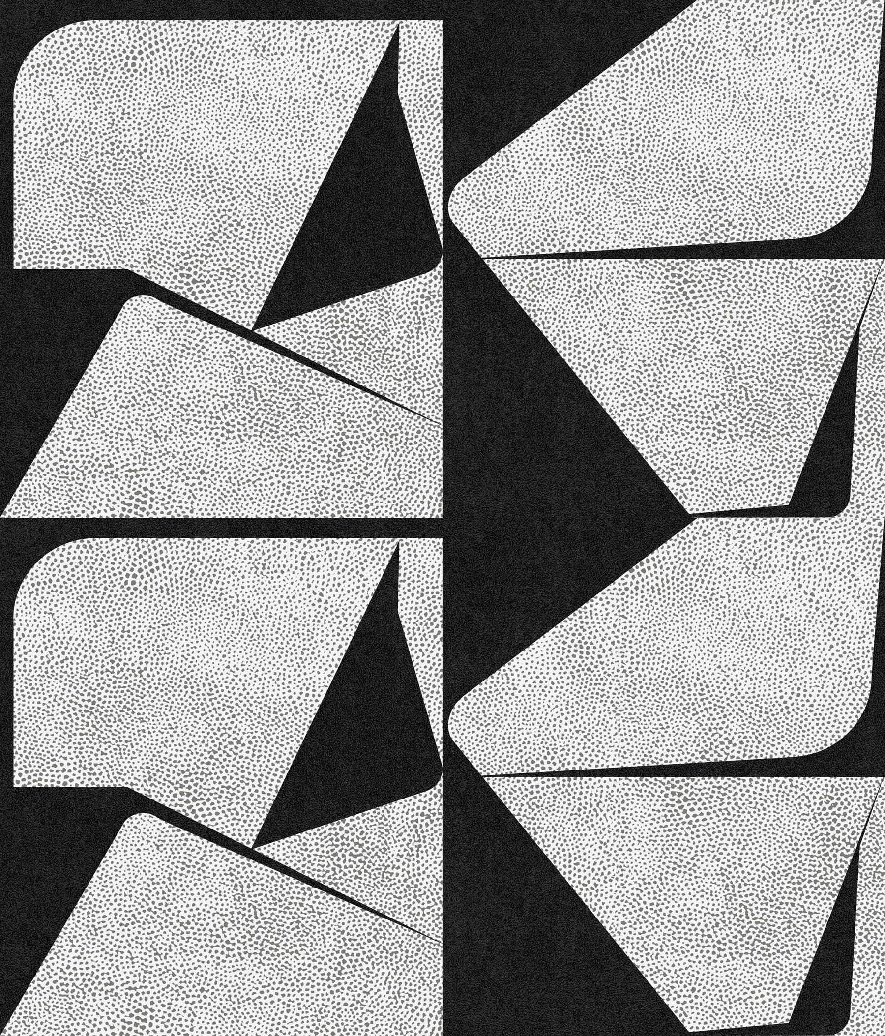 Roommates Studio Black Caden Peel and Stick Wallpaper 30.75 Sq. ft
