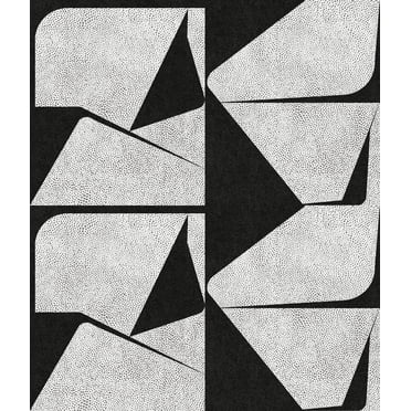 Roommates Studio Black Caden Peel and Stick Wallpaper 30.75 Sq. ft