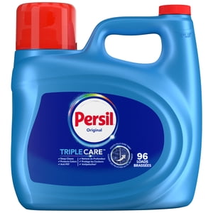 Persil Original Everyday Clean Liquid Laundry Detergent, Deep Cleans, Protects Colours, 6+ Months of Clean, 3.72L, 96 Wash Loads, HE Compatible, 1 bottle