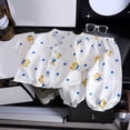 thumbnail image 1 of Soft Cloud Print Summer Pajama Set For Girls And Boys Comfortable Short Sleeve Loungewear For Toddler, 1 of 3