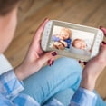 thumbnail image 3 of Motorola VM50G Video Baby Monitor with Pan, Tilt & Zoom - 2 Camera Set - White & Gold, 3 of 5
