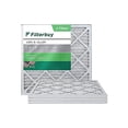 thumbnail image 1 of FilterBuy 20x20x1 Air Filter MERV 8, Pleated HVAC AC Furnace Filters (4-Pack, Silver), 1 of 3
