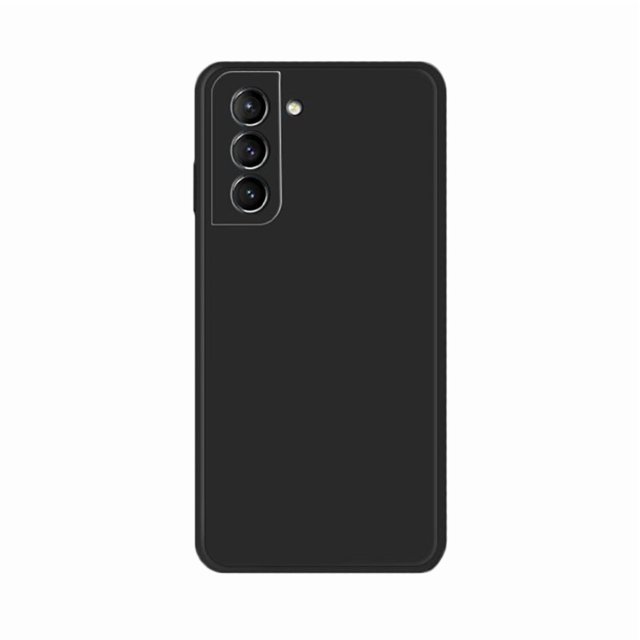 PANDACO Étui Coquille Souple Noir Mat pour Samsung Galaxy S22+