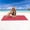 Hot Pink#6, variant on Waterproof Outdoor Picnic Blanket - 55" x 39" Sand-Free Beach Mat, 3-Layer Thickened Camping Carpet for Family, Travel, Park, Grass - Easy Clean Blanket for Indoor/Outdoor Use