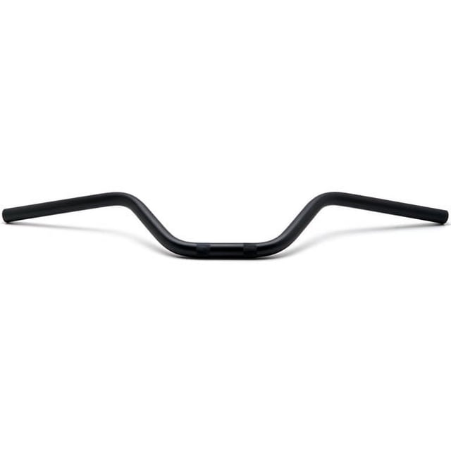 Krator Guidon de Moto 7/8 Pouces Barres Noires Style Euro Compatible avec Triumph Speedmaster Speed Master