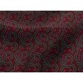 thumbnail image 4 of oneOone Viscose Jersey Fabric Leaves & Swirl Block Printed Craft Fabric BTY 60 Inch Wide, 4 of 5