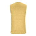thumbnail image 5 of JDQJBZ Mens Sleeveless Undershirts Summer Solid Color Knit Crew Neck Sleeveless Tops Stretchy, 5 of 5