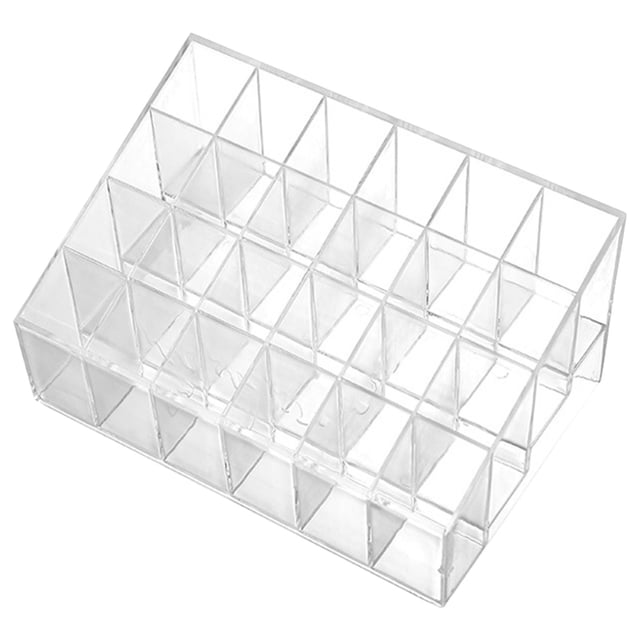 Binwennn Drying Rack Dish Soap And Sponge Holder Kitchen Cover for Counter Space Versatile Acrylic Lipstick Organizer Clear Makeup Holder For Lipsticks Lip Gloss Clear Acrylic Lipstick