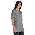 thumbnail image 2 of Inkmeso T-Shirt Basique en Coton à Col Rond pour Femmes Coupe Ample Décontracté Long Haut d'Entraînement, 2 of 8