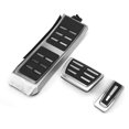 thumbnail image 3 of ANGGREK 3PCS Accelerator Brake Reast Pedal Stainless Steel Replacement For A4 B8 /S4RS4 LHD Automatic Transmission 2008‑2015,Brake Pedal,Accelerator Pedal, 3 of 8