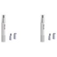 thumbnail image 2 of pitrice Tondeuse pour Poils du Nez, Tondeuse Rechargeable USB, Rasage, Retrait Automatique Sécuritaire, Ménage, Salle de Bain, Salon Professionnel, Blanc, Type 2, Ensemble de 2, 2 of 6