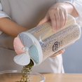 thumbnail image 4 of Promotion!Boîte de Rangement Alimentaire de Cuisine avec Couvercles et Compartiments pour Grains/sucre/farine/riz/noix/collations 2500ML (2 Compartiments), 4 of 14