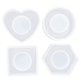 thumbnail image 2 of Noref Crystal Epoxy Storage Box Mold DIY Hexagonal Round Square Dining Towel Buckle Silicone Die,DIY Decoration,Crystal Resin Mold, 2 of 8