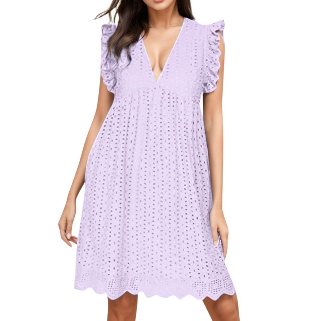 Ketyyh-chn99 Robe d'Été pour Femmes Grande Taille Robe Maxi Robe de Plage Robe Décontractée d'Automne Ample Mini Robe XJJ220519001,m
