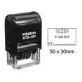 thumbnail image 1 of Printtoo Self Inking Dater Stamp With Faxed By Text And Sign Space Office Stationery Rubber Stamp-Black, 1 of 1
