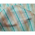 thumbnail image 4 of oneOone Silk Tabby Fabric Stripe & Diamond Block Print Fabric BTY 42 Inch Wide, 4 of 4